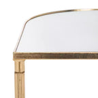 Tavolino d'Appoggio Nevin - FOX2532A - Oro/Specchio - Safavieh Couture