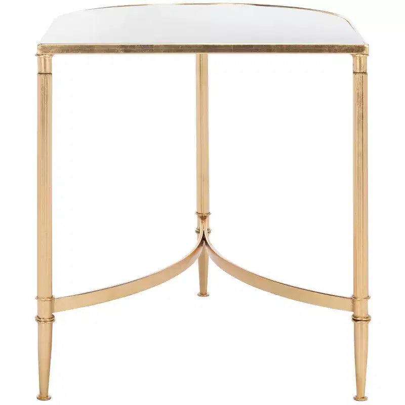 Tavolino d'Appoggio Nevin - FOX2532A - Oro/Specchio - Safavieh Couture