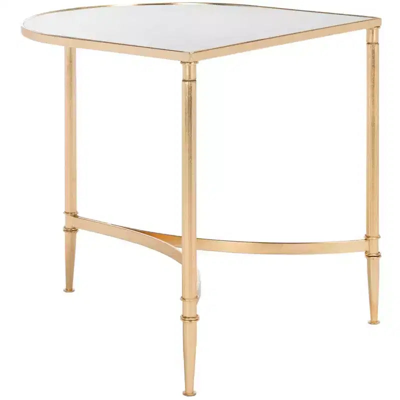 Tavolino d'Appoggio Nevin - FOX2532A - Oro/Specchio - Safavieh Couture