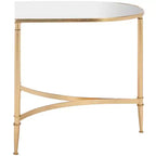 Tavolino d'Appoggio Nevin - FOX2532A - Oro/Specchio - Safavieh Couture