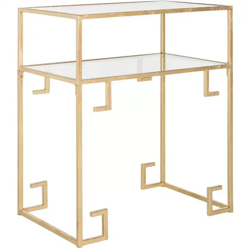 Tavolino d'Appoggio Berdine - FOX2560 - Oro/Specchio - Safavieh Couture