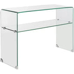 Consolle Hollis Glass - FOX6013A - Trasparente - Safavieh Couture