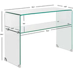 Consolle Hollis Glass - FOX6013A - Trasparente - Safavieh Couture