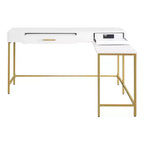 Scrivania a L Modern Life - OSP Home Furnishings