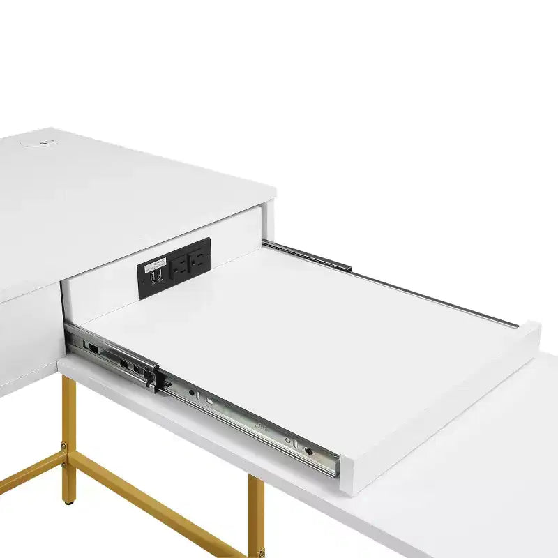 Scrivania a L Modern Life - OSP Home Furnishings