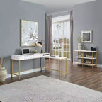 Scrivania a L Modern Life - OSP Home Furnishings