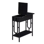 Tavolino da salotto con piano a ribalta Omega con stazione di ricarica - Breighton Home