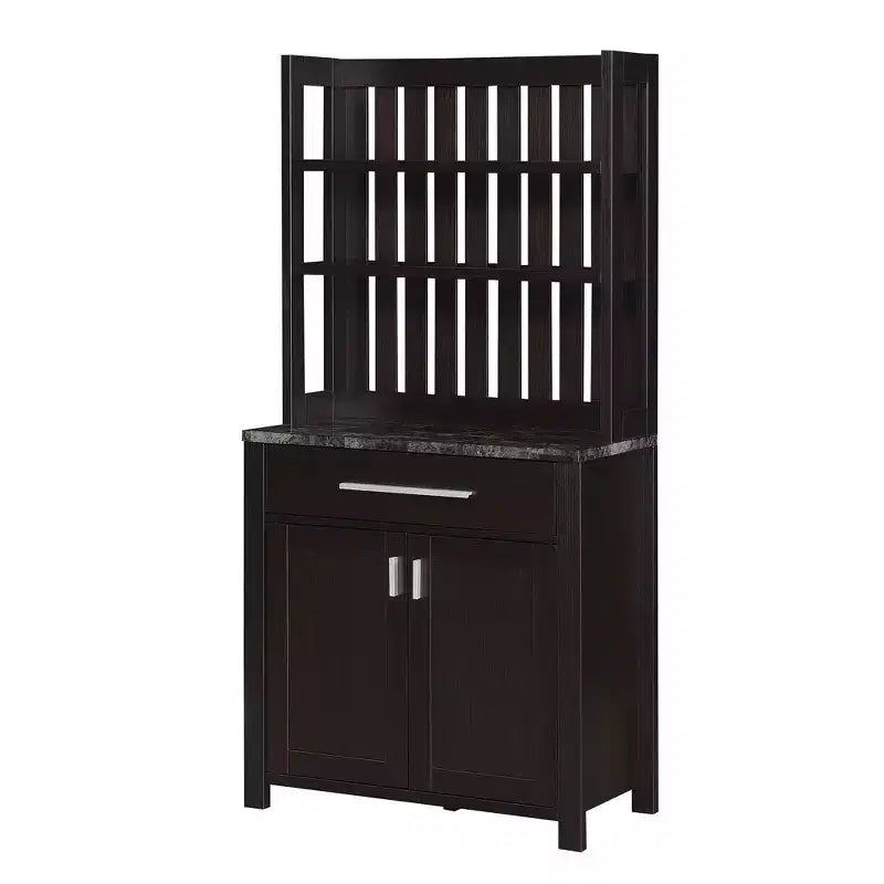 Sawyer Wine Bar with Cabinet - Breighton Home