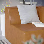 Sedia ad Angolo in Pelle Vegana Mingle - Modway