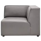 Sedia ad Angolo in Pelle Vegana Mingle - Modway