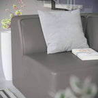 Sedia ad Angolo in Pelle Vegana Mingle - Modway