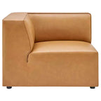 Sedia ad Angolo in Pelle Vegana Mingle - Modway