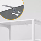 Costway Mobiletto da Bagno con Cassetto, Mensola e Sportello, Armadietto a Terra