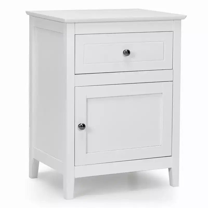 Comodino Costway con cassetto Tavolino d'appoggio Tavolino da salotto Mobile contenitore Bianco\Naturale\Espresso