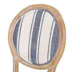 Set di 2 sedie da pranzo in tessuto Phinnaeus stile Country francese - Christopher Knight Home