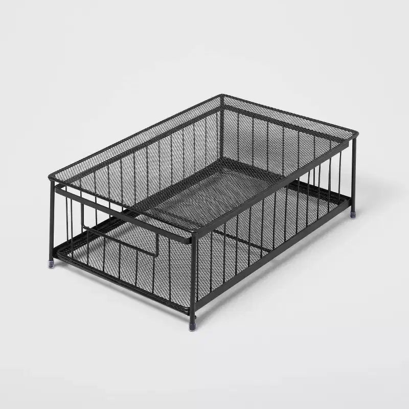 Small Stackable Steel Slide Out Drawer - Brightroom