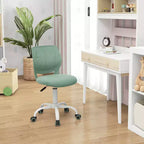 Costway Sedia Scrivania per Bambini Girevole Ergonomica in Rete Traspirante Altezza Regolabile Rosa/Blu/Turchese/Viola/Grigio/Verde Chiaro