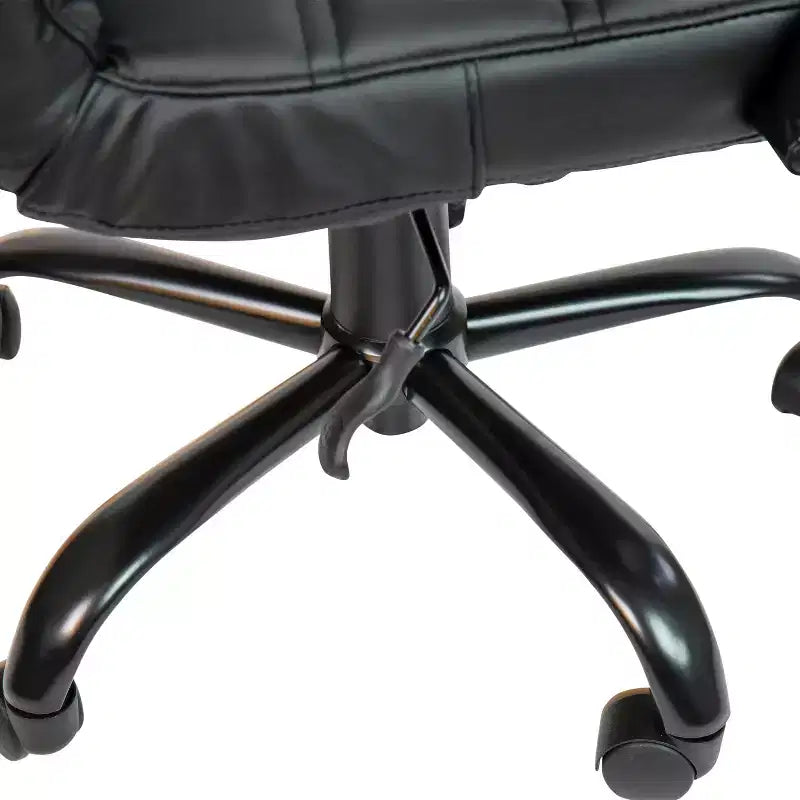Sedia da ufficio contemporanea Merrick Lane Mid-Back con braccioli imbottiti