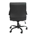 Sedia da ufficio contemporanea Merrick Lane Mid-Back con braccioli imbottiti