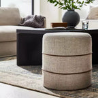 Pouf rotondo Catalina - Threshold designed with Studio McGee
