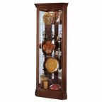 Howard Miller 680345 Lynwood Curio Cabinet 680345 Windsor Cherry