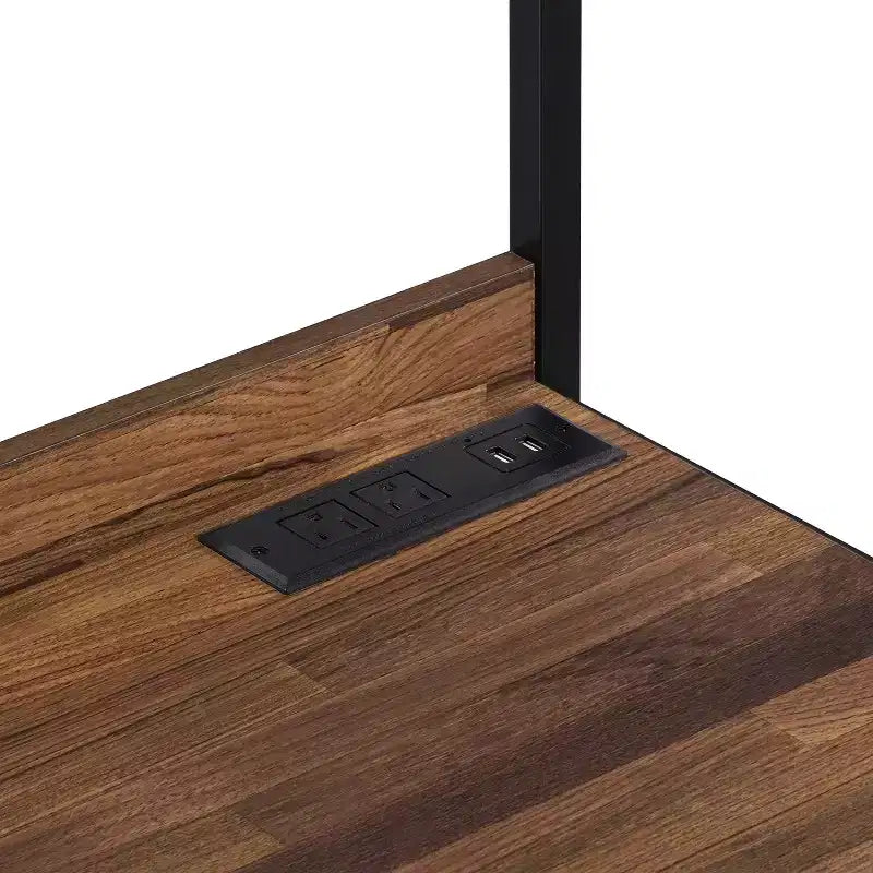 Scrivania Maybole con libreria e presa USB - HOMES: Inside + Out