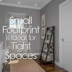 Libreria a scaletta a 4 ripiani Lavish Home, scaffale autoportante con struttura a X sul retro e design inclinato per casa o ufficio, nero