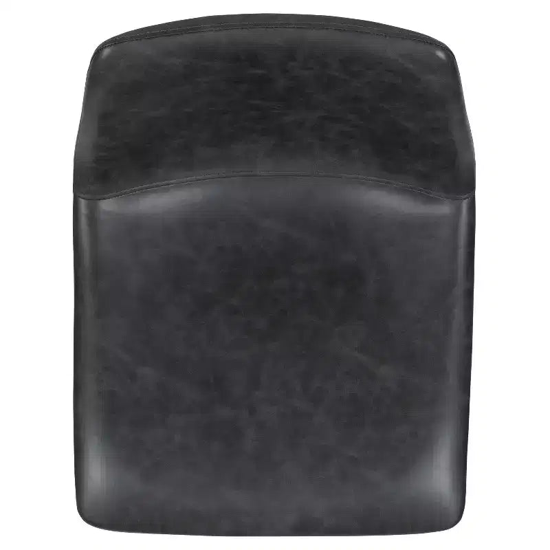 Sgabelli Merrick Lane da 30 pollici, con sedile a secchiello in finta pelle, altezza bancone, set da 2