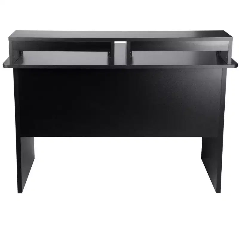 Postazione di Lavoro Monoprice Studio con Doppio Alloggiamento Rack 3U e Vassoio per Controller Tastiera a 66 tasti, Per Moderno Home Studio - Serie Stage Right