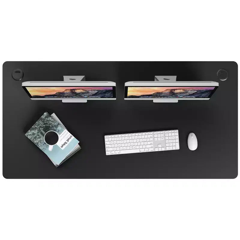 Costway Piano Universale per Scrivanie Standard e Regolabili in Altezza Nero
