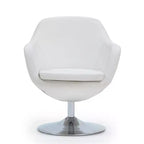 Poltrona girevole Caisson in similpelle - Manhattan Comfort