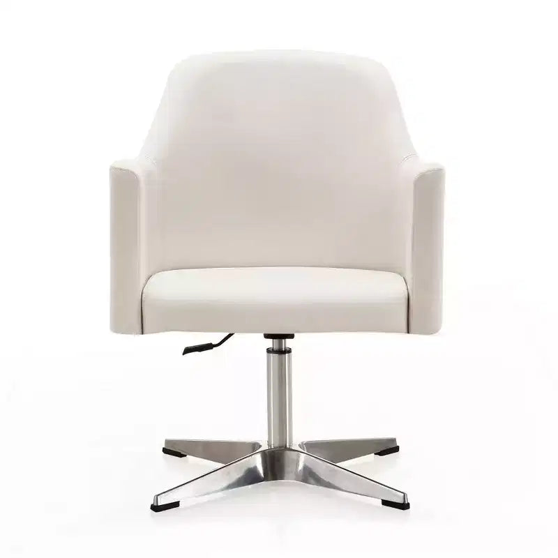Pelo Sedia girevole regolabile in altezza in ecopelle - Manhattan Comfort
