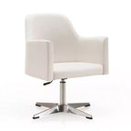 Pelo Sedia girevole regolabile in altezza in ecopelle - Manhattan Comfort