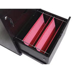 24/7 Shop At Home Nymik Cassettiera Portadocumenti Bloccabile e Mobile