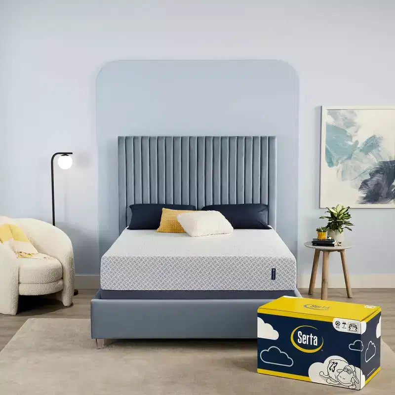 Materasso in memory foam Serta Medium Firm 10 con gel