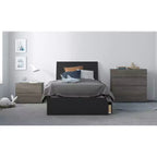 Comodino a 2 cassetti - Nexera