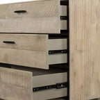 Cassettiera Baly a 6 cassetti in stile moderno di metà secolo - Armen Living