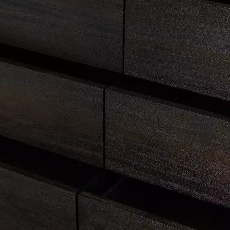 Cassettiera Baly a 6 cassetti in stile moderno di metà secolo - Armen Living