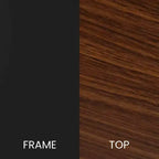 Tavolino Flash Furniture collezione Hampstead – Tavolino d'appoggio moderno in laminato con struttura incrociata