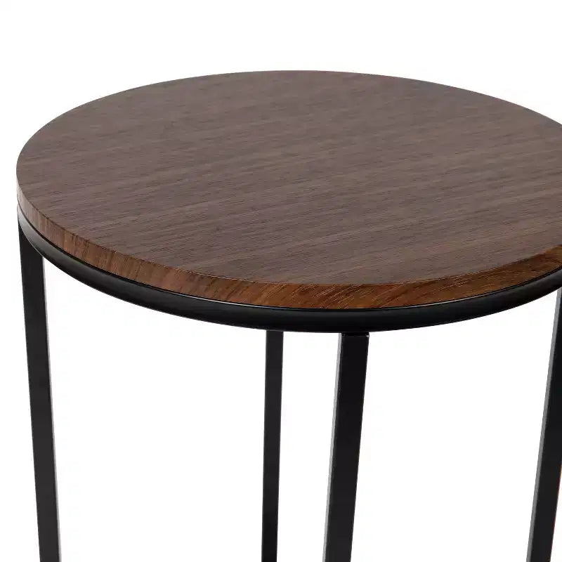 Tavolino Flash Furniture collezione Hampstead – Tavolino d'appoggio moderno in laminato con struttura incrociata