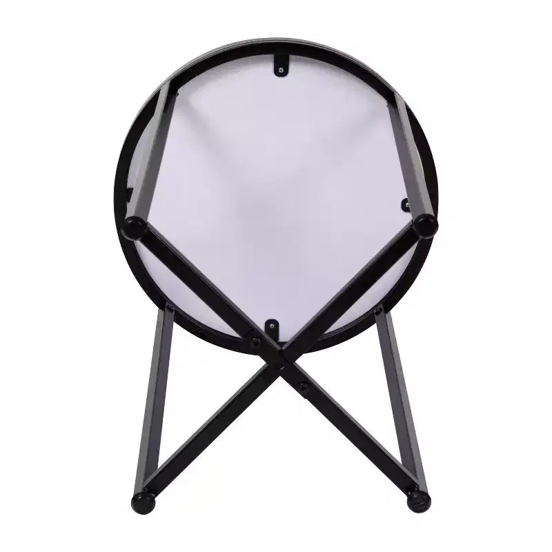 Tavolino Flash Furniture collezione Hampstead – Tavolino d'appoggio moderno in laminato con struttura incrociata