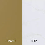 Tavolino Flash Furniture collezione Hampstead – Tavolino d'appoggio moderno in laminato con struttura incrociata