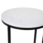 Tavolino Flash Furniture collezione Hampstead – Tavolino d'appoggio moderno in laminato con struttura incrociata