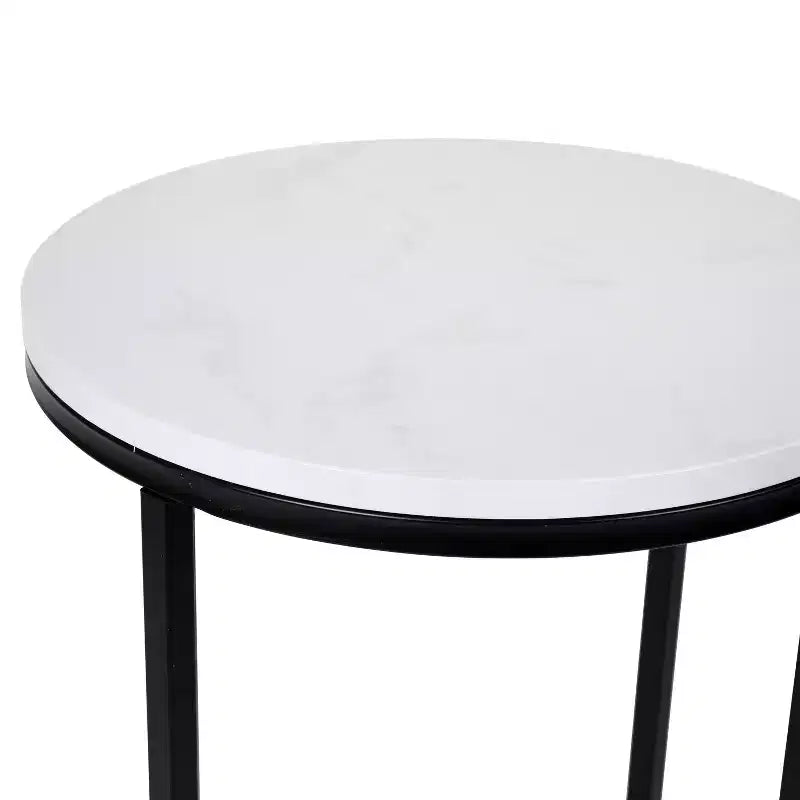 Tavolino Flash Furniture collezione Hampstead – Tavolino d'appoggio moderno in laminato con struttura incrociata