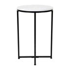 Tavolino Flash Furniture collezione Hampstead – Tavolino d'appoggio moderno in laminato con struttura incrociata