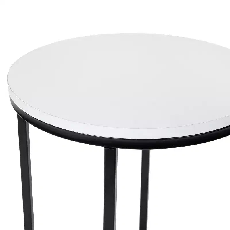 Tavolino Flash Furniture collezione Hampstead – Tavolino d'appoggio moderno in laminato con struttura incrociata