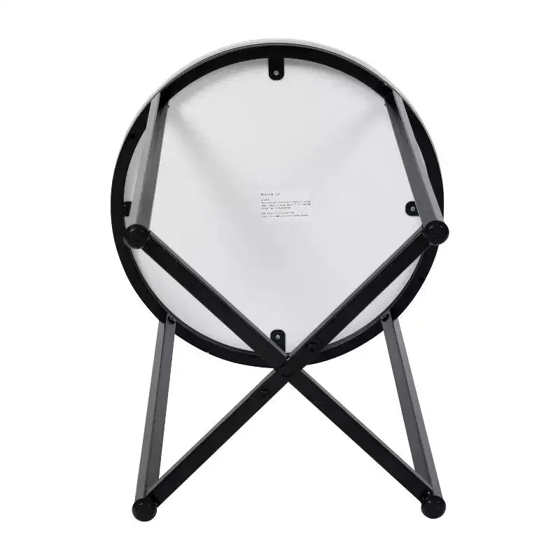 Tavolino Flash Furniture collezione Hampstead – Tavolino d'appoggio moderno in laminato con struttura incrociata