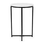 Tavolino Flash Furniture collezione Hampstead – Tavolino d'appoggio moderno in laminato con struttura incrociata