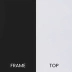 Tavolino Flash Furniture collezione Hampstead – Tavolino d'appoggio moderno in laminato con struttura incrociata
