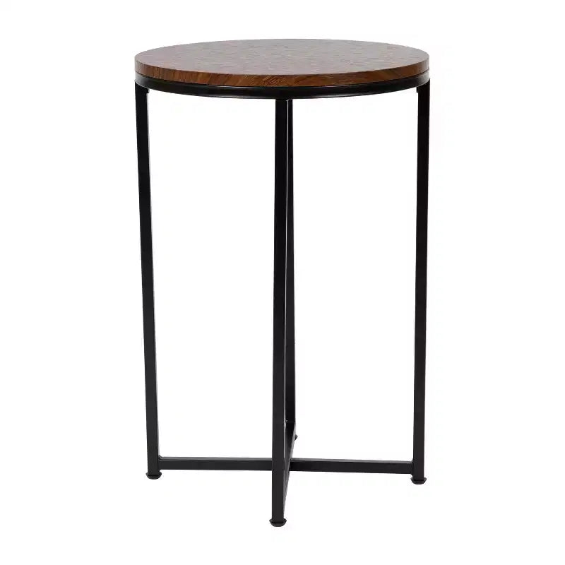 Tavolino Flash Furniture collezione Hampstead – Tavolino d'appoggio moderno in laminato con struttura incrociata